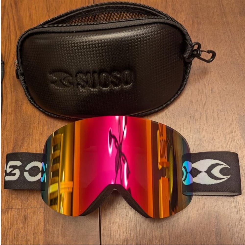 New Ski Pink Goggles - Picture 2 of 10